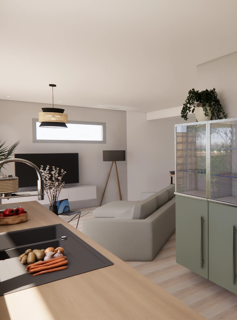 Interieur maison vefa